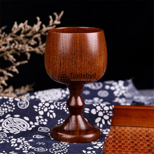 Reusable Wooden Glass for Everyday Use Durable Natural Tumblers for Smoothies Water and Tea Organic Style by Tradebyd - Product Image 5