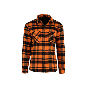 Camisa de Franela a Cuadros para Hombre, Camiseta de Protección Personalizada para Motociclistas, Camisa de Montar Blindada, Ropa de Seguridad Mejorada - Product Image 1