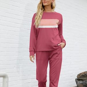 Conjuntos de chándal para mujer al por mayor, ropa deportiva de tejido elástico, conjuntos de chándal para mujer de alta calidad, conjuntos de chándal para correr - Product Image 3