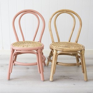 Chaises de salle à manger modernes en rotin pour enfants, petites chaises pour bébés, siège en rotin tressé de haute qualité - Product Image 6