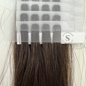 Extension per Capelli Sens Marrone Castagna Scuro UV Bond 50cm 70g Colore UV.3 100% Capelli Umani Remy - Product Image 1