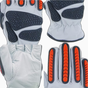 Gants de champ pétrolifère résistants aux chocs, gants de mécanicien antichoc résistants aux coupures, gants résistants aux chocs TPR unisexes - Product Image 3