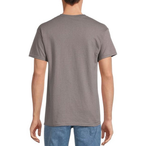 เสื้อยืดผ้าฝ้าย100พิมพ์ลายสำหรับผู้ชายเสื้อถักลายโลโก้แบบทางการสำหรับ OEM - Product Image 3