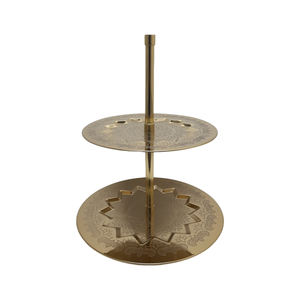 ที่วางเค้กโลหะแบบชั้นเดียวทำด้วยมือทำจากเงินนิกเกิลสำเร็จขนาดกำหนดเองสำหรับบ้านและงานแต่งงานของตกแต่งโต๊ะ - Product Image 6