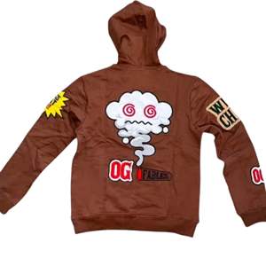 Sweatshirts à capuche d'hiver 100% coton de haute qualité avec impression personnalisée pour hommes - Product Image 3