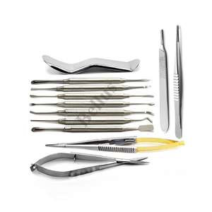 Kit d'instruments de chirurgie des implants dentaires manuels avec élévateurs périostés Périotomes Outils d'extraction chirurgicale orale Équipements - Product Image 2