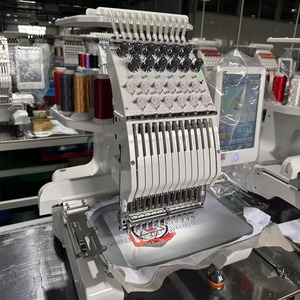 เครื่องปักคอมพิวเตอร์แบบหัวเดียว 12 เข็ม รุ่นใหม่ ความแม่นยำสูง ใช้งานได้หลากหลาย เหมาะสำหรับใช้ในบ้าน พร้อมการรับประกัน 1 ปี - Product Image 1