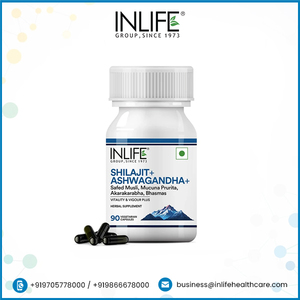 INLIFE 90 Cápsulas Vegetarianas Suplemento Herbal Vitality and Vigor Plus para Adultos No para Adolescentes o Mujeres Embarazadas - Product Image 2