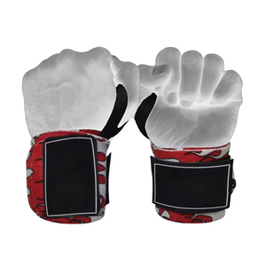 Cinta de tela de neopreno elástica para fitness, vendaje de boxeo, envolturas de mano, precio bajo y logotipo personalizado, precio de venta al por mayor - Product Image 1