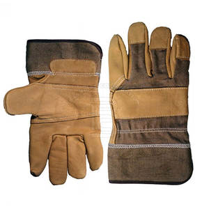Guantes de Trabajo de Alta Calidad a Precio Económico, Guantes de Seguridad de Cuero Resistentes - Product Image 6