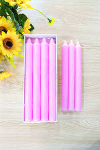 Bougies coniques personnalisées cire de paraffine de haute qualité fabrication de bougies de dîner couleur blanche décor à la maison pour les mariages Vietnam nouvel an - Product Image 5