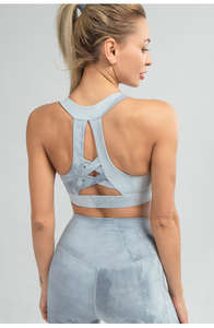 High Quality Customized Fitness <b>Sports</b> <b>Bra</b> for Women Breathable Gym Running <b>Sports</b> <b>Bra</b> with Front Logo Wholesale - Product Image 5