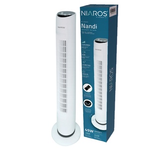 Ventilatore a torre Nandi con telecomando, bianco, 45W (Niaros 300025003) - Product Image 2