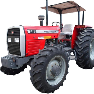 Tracteur Massey Ferguson 385 Rouge 4x4 Mini-tracteur à transmission par engrenages Machine agricole utilitaire Moteur 70 CV Boîte de vitesses - Product Image 1