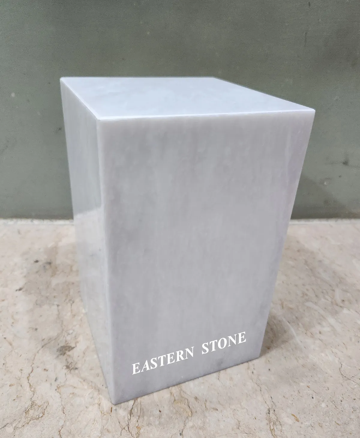 Amerikaanse Stijl Onyx En Marmeren Stenen As Crematie Containers Vierkante En Rechthoekige Ontwerpen Voor Volwassen Begrafenis Urnen