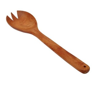 Ensemble de 6 et 2 cuillères à soupe en bois d'acacia Ustensiles de cuisine de luxe faits à la main écologiques pour la cuisine domestique - Product Image 6