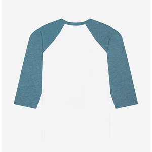 Unisex Raglan 3/4 Sleeve Classic <b>Baseball</b> <b>Tee</b> Perfect Blank for Screen Printing Breathable 3/4 Sleeve <b>Baseball</b> Tri-Blend <b>Tee</b> - Product Image 4