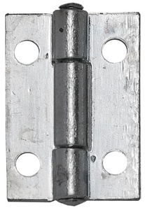 Cerniera Stretta con Perno Fisso in Acciaio Zincato 100x57,5 mm - Product Image 1