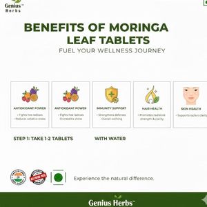 Tabletas de Hoja de Moringa Oleifera, Extracto Natural de Moringa Oleifera en Pastillas, Producto para el Cuidado de la Salud, Venta al Por Mayor - Product Image 5