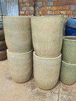 1. [KEITH] Pot Besar Pedesaan Raksasa Terlaris Vas Keramik Antik Bulat Penanam
