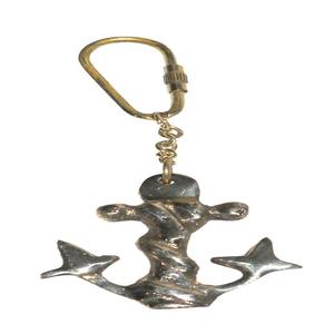 Vente en gros de porte-clés de poisson en laiton produit en métal Promotion d'affaires Design antique Camping nouveau Design 2025 haute qualité meilleure vente - Product Image 4