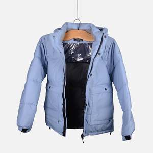 Popular Pick Navigate Cargo Box Down FXDD Chaqueta deportiva grande acolchada para hombre con capucha - Product Image 5