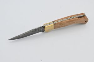 Handcrafted Damascus Steel Pocket Folding <b>Knife</b> - Product Image 2