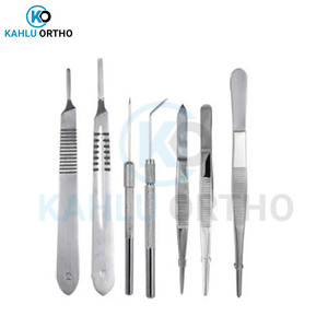 Kit de disección de 17 piezas hecho con acero inoxidable quirúrgico Ideal biología anatomía botánica y juegos veterinarios por KAHLU ORTHOPEDIC - Product Image 4