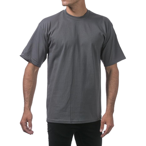 Camiseta extragrande personalizada de alta calidad para hombre, pantalones cortos de verano con estampado liso de tendencia, ropa de moda de talla grande con logotipo - Product Image 4