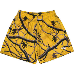 Wholesale Custom Logo Sportswear Vintage Classic Mens Polyester Mesh <b>Shorts</b> <b>With</b> <b>Zipper</b> <b>Pockets</b> <b>Shorts</b> For Men - Product Image 4