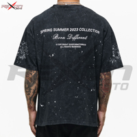 T-shirt unisexe en coton lourd 240g de haute qualité avec logo personnalisé, respirant, à séchage rapide, col rond, manches courtes, coupe ample, uni, sans motif