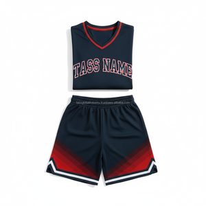 ชุดยูนิฟอร์มบาสเก็ตบอลลายโลโก้แบบกำหนดเองสำหรับผู้ชาย นักเรียน ยืดหยุ่นสูง ระบายอากาศได้ดี ทนทาน ไร้รอยต่อ สะท้อนแสง - Product Image 3