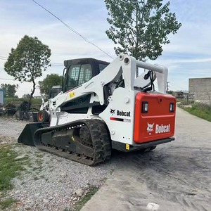 Chargeuse compacte sur pneus T770 d'occasion haute performance, machine de construction durable pour les chantiers intensifs - Product Image 1