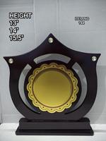 Plaque de certificat en bois pliable noire personnalisée, plaque dorée, récompense, plaques en bois vierges, boîte pour cadeaux de salon professionnel