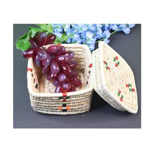 Cesta de hierba Sabai hecha a mano con tejido artesanal rústico para almacenamiento decorativo y Hogar Moderno sostenible ecológico - Product Image 5