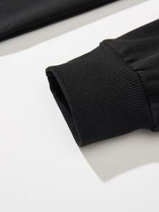 Chándal para hombre con estampado DTG, traje para correr estampado DTG de gran tamaño para hombre, en blanco/liso con Personalización completa - Product Image 5