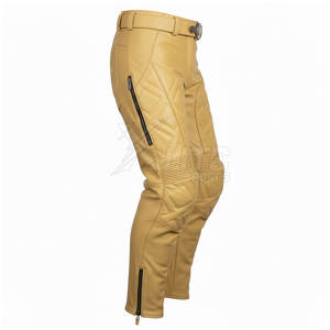Pantalones de Motocicleta de Cuero Transpirable, Duraderos y Cómodos, de Primera Calidad, con Diseño de Seguridad y Tela Resistente - Product Image 6