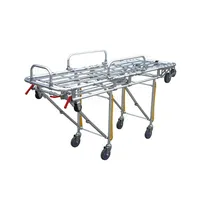 Chariot pliant en alliage d'aluminium SY-K012, idéal pour les opérations d'ambulance, de premiers secours et de sauvetage