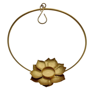 Newly Design Round Brass <b>Tea</b> <b>Light</b> <b>Candle</b> Holder Gold Hammered Finished for Home & Christmas Tabletop Decoration - Product Image 3