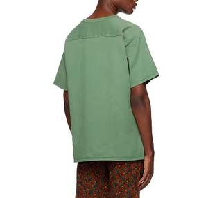 2025 Impresión logotipo personalizado cuello redondo de gran tamaño de manga corta hombres camisetas \ venta al por mayor entrenamiento hombro caído - Product Image 6