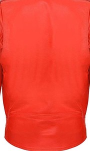 Veste en cuir chaude d'hiver pour hommes Col mandarin Style motard Manches complètes Veste en cuir à vendre en vrac Quantité - Product Image 6