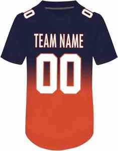 Personnalisable Maillot de football américain surdimensionné pour homme Maillot en maille grande taille - Product Image 6