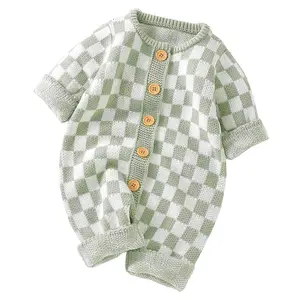 Custom Baby Clothing Manufacturers Summer Baby Rompers 100% Cotton Baby Products Hot Selling 2024