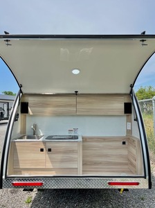 Caravane de tourisme miniature avancée, conçue pour un remorquage facile, légère, intérieur spacieux, durable, imperméable, moderne - Product Image 4