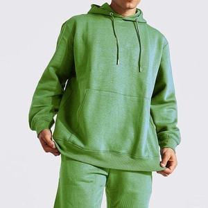 Sweat à capuche à manches longues avec poche kangourou style pull 100% coton Vêtements pour hommes Sweats à capuche - Product Image 3