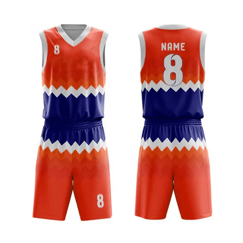 Custom Uw Eigen Team Basketbal Uniformen Omkeerbare Basketbal Uniformen Set Sublimatie Basketbal Uniform Ontwerp 2024