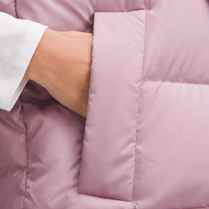 Ropa de abrigo acolchada ligera y cálida con cuello levantado, chaleco acolchado para mujer, ropa informal, chaleco de estilo de invierno - Product Image 3