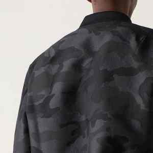 Blousons bombardiers en satin de haute qualité au design personnalisé Blouson bombardier à manches longues pour hommes - Product Image 6