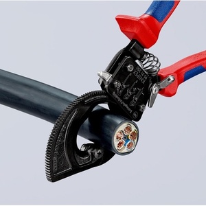Coupe-câbles KNIPEX, longueur totale 250 mm, max 32 (240 mm), outil à poignées multi-composants - Product Image 3