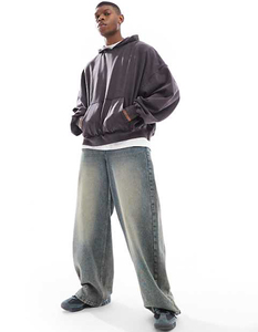 Últimos Modelos de Sudaderas con Capucha de Invierno Personalizadas de Alta Calidad para Hombre, Tejido de Forro Polar, Resistentes al Viento y Transpirables - Product Image 2